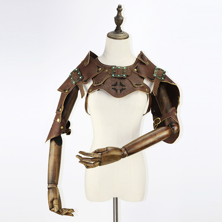 Steampunk Shoulder Armor Armou - Medieval Men'S Accessories ulasan dan harga