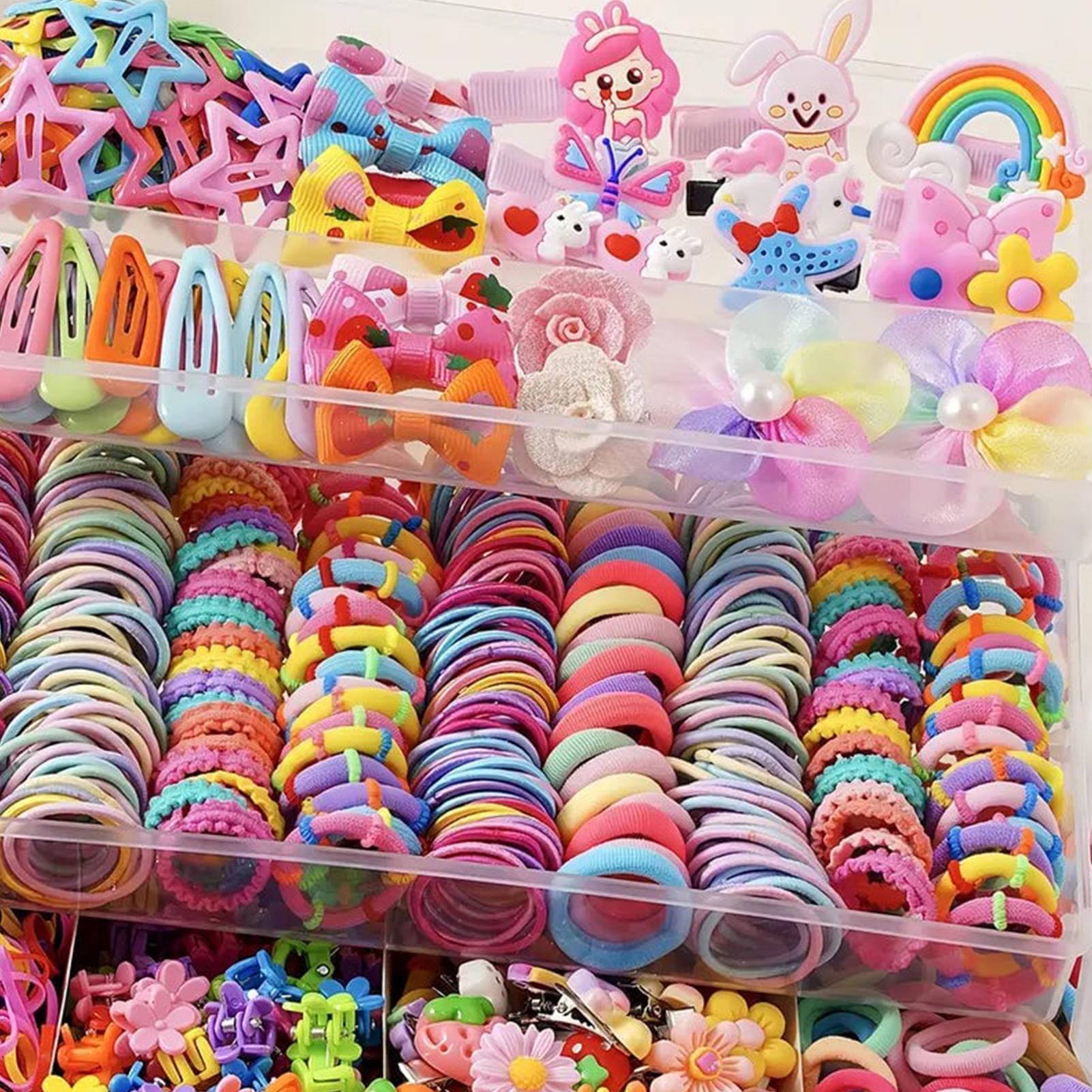 618Pcs Girls Hair Accessories  - Tie Clip Set ulasan dan harga