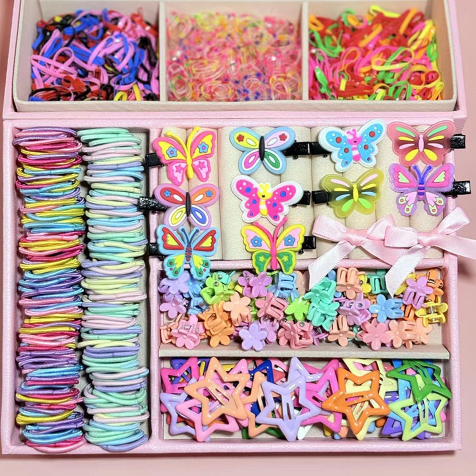 618Pcs Girls Hair Accessories  - Tie Clip Set ulasan dan harga
