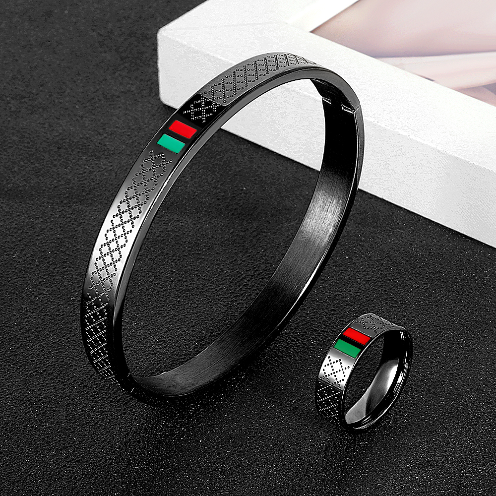 Zalman Classic Brand Green Red - Men'S Accessories Jewelry Brands ulasan dan harga