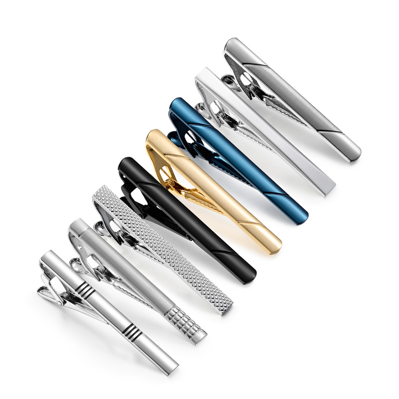 7/8/10 PCS Tie Clip Set With G - Men Accessories Gift Box ulasan dan harga