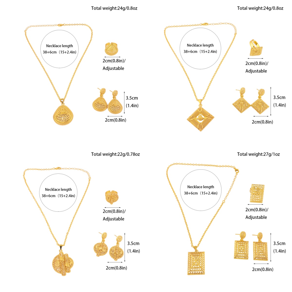 Mid East plated 3pcs Jewelry S - Men'S Accessories Dubai ulasan dan harga
