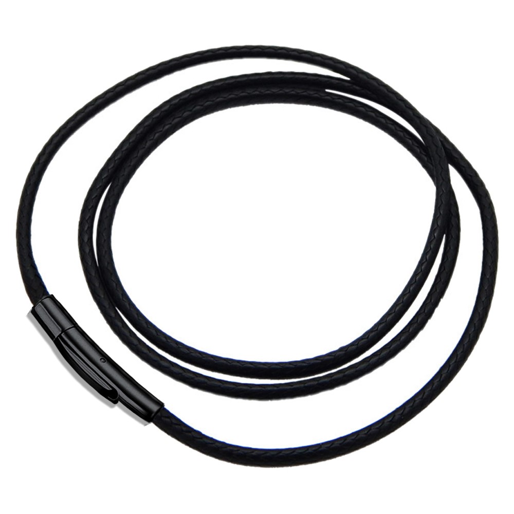 2MM/3MM 45/50/60cm Black Water - Men Accessories Necklace ulasan dan harga