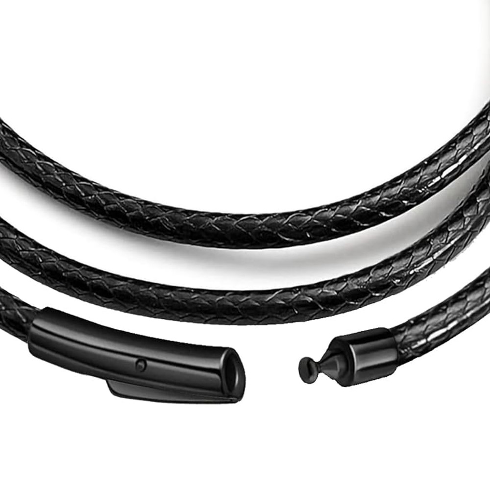 2MM/3MM 45/50/60cm Black Water - Men Accessories Necklace ulasan dan harga
