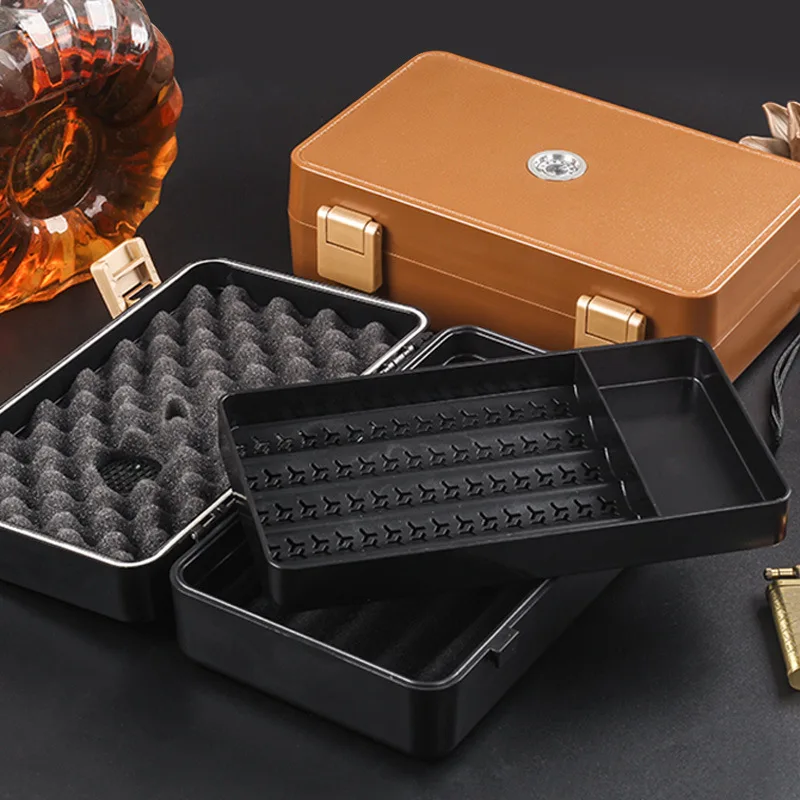 10pcs ABS Humidor Cigar Box Tr - Men Accessories Gift Box ulasan dan harga