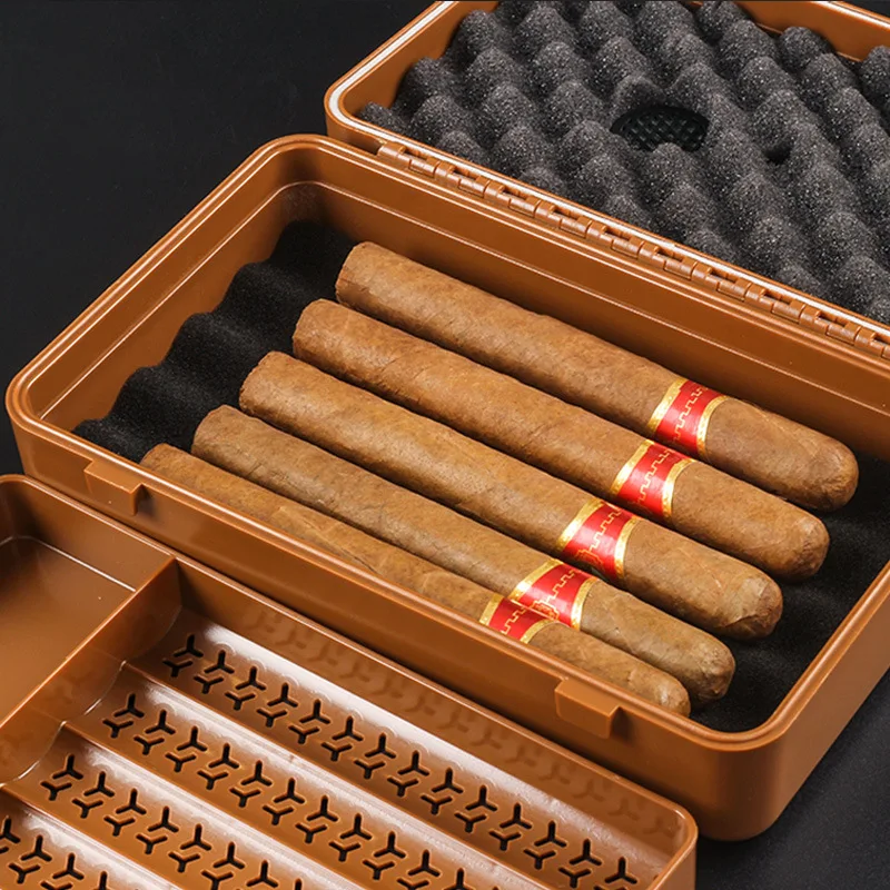 10pcs ABS Humidor Cigar Box Tr - Men Accessories Gift Box ulasan dan harga