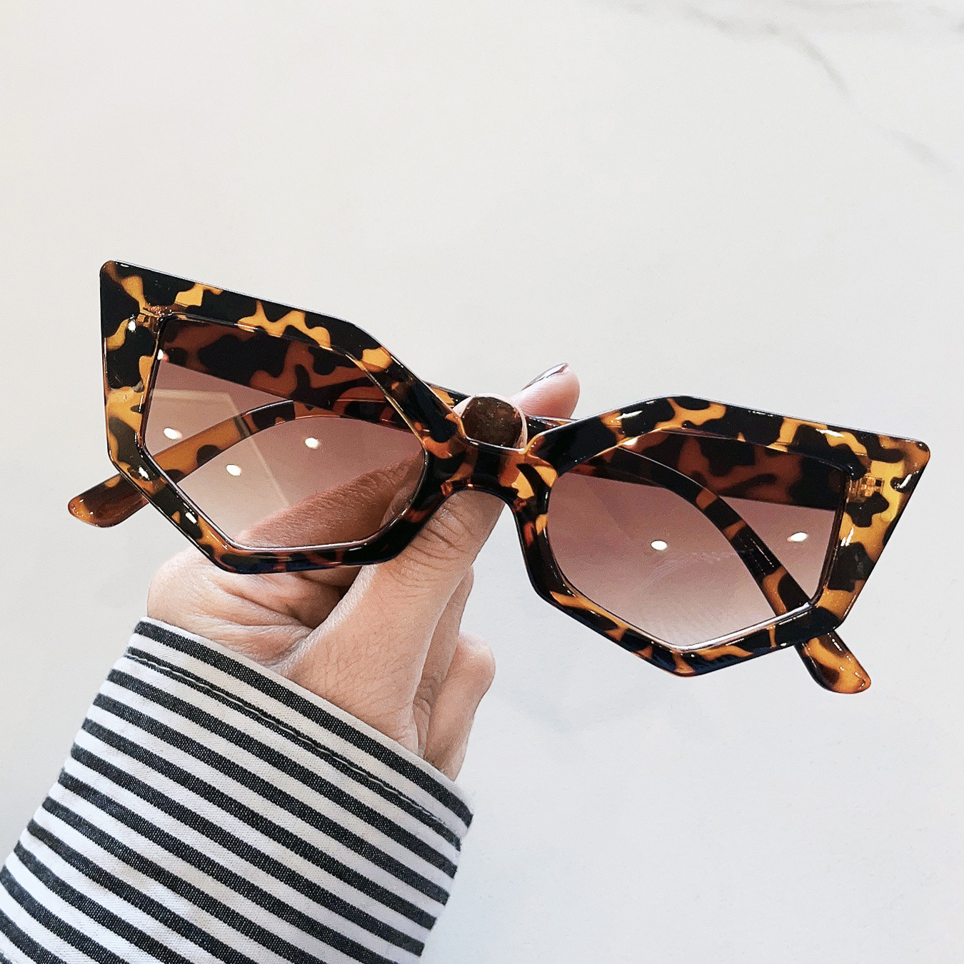 Fashion Geometric Cat Eye Fram - Men'S Accessories Trends 2025 ulasan dan harga
