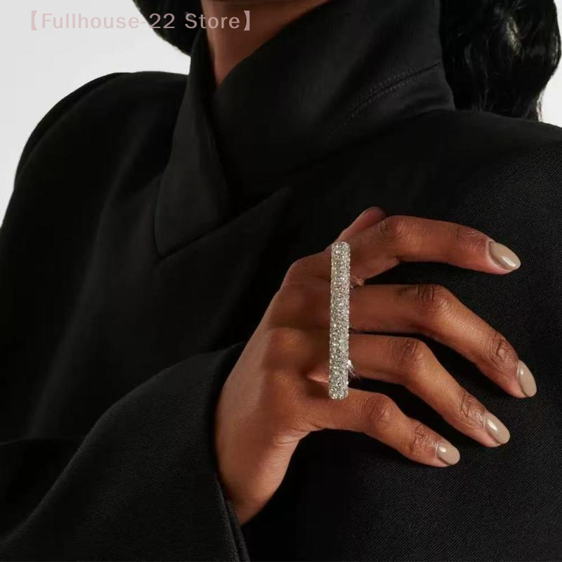 【MAX-22】Lady Long Bar Ring Two - Men'S Accessories Dubai ulasan dan harga