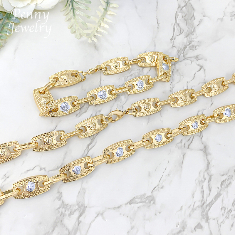 Trendy Luxury Hip Hop Necklace - Men'S Accessories Dubai ulasan dan harga