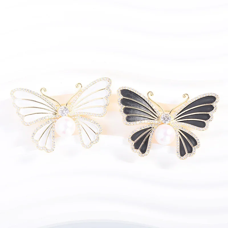 1Pc Chic Pearl Butterfly Brooc - Men'S Accessories Trends 2025 ulasan dan harga